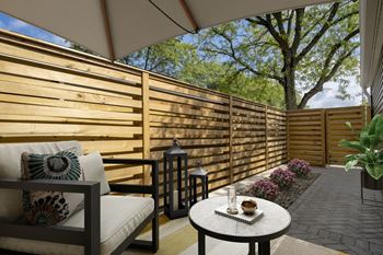 Outdoor space on all townhomes